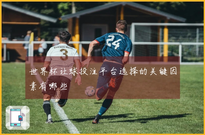 世界杯让球投注平台选择的关键因素有哪些