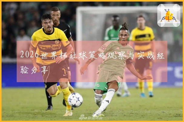 2026世界杯让球策略观察与实战经验分享
