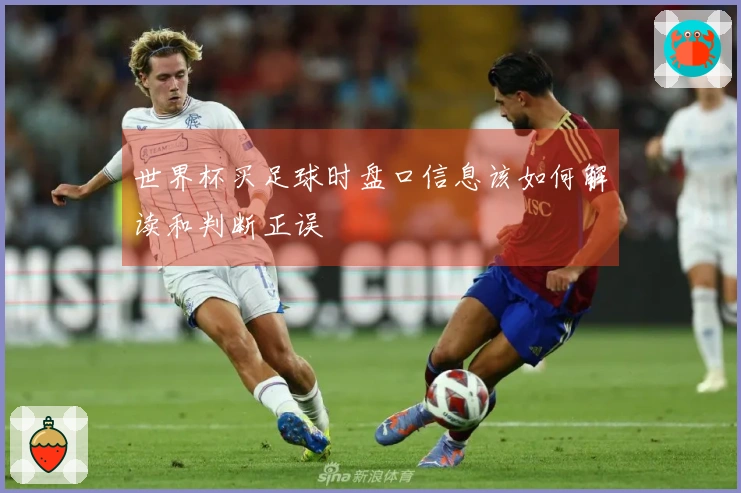 世界杯买足球时盘口信息该如何解读和判断正误